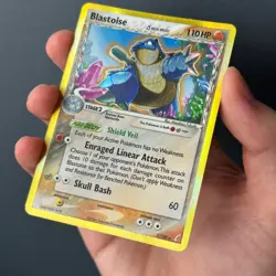 Blastoise 2/100 EX Crystal Guardians 2006 Holo Rare Pokemon Card MP - Image 4