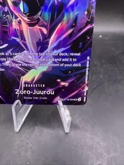 One Piece Card Game OP12 Legacy of the Master Zoro-Juurou SP English ST18-004 - Image 3