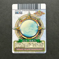 S3287 Straw Hat Crew One Piece Berry Match Memorial Promo Card Nami Zoro N23 - Image 2