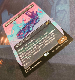 Demonic Junker - Borderless - Aetherdrift - Rare - NM (see pics) MTG - Image 3