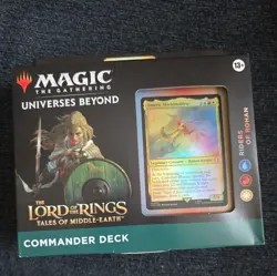 Magic The Gathering: THE LORD OF THE RINGS COMMANDER DECK: RIDERS OF ROHAN - Image 1