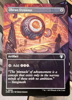 MTG Thran Dynamo - Borderless - Commander Masters 0658 - Regular - LP - Image 1