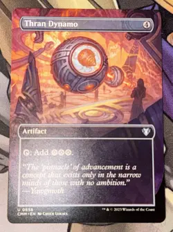 MTG Thran Dynamo - Borderless - Commander Masters 0658 - Regular - LP - Image 2