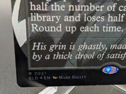 Peer into the Abyss (2021) (Rainbow Foil) Secret Lair Drop Foil - Image 2