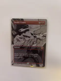 1x - Sozin's Comet - BORDERLESS #309 - Avatar: The Last Airbender - NM MTG - Image 1