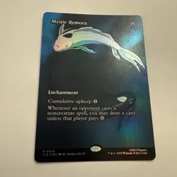 Mystic Remora FOIL 0016 Borderless Avatar Eternal TLE MTG Mythic Unplayed Mint - Image 2
