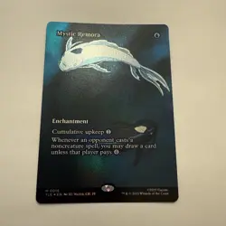 Mystic Remora FOIL 0016 Borderless Avatar Eternal TLE MTG Mythic Unplayed Mint - Image 4