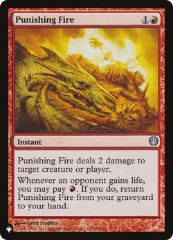 Punishing Fire #66 | Near Mint | The List PLST | Magic MTG - Image 1