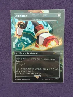FOIL Air Shoes - Swiftfoot Boots MTG SLD Sonic Secret Lair NM - Image 1