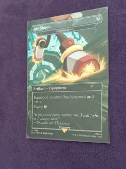 FOIL Air Shoes - Swiftfoot Boots MTG SLD Sonic Secret Lair NM - Image 2
