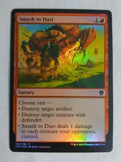 Smash to Dust 144 Dominaria United Foil Magic the Gathering - Image 1