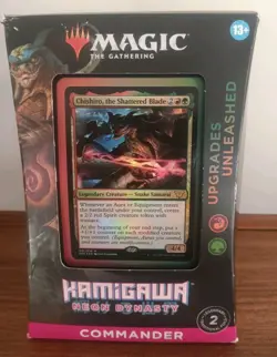 MtG TCG Kamigawa Neon Dynasty Upgrades Unleashed Commander Deck - Image 1