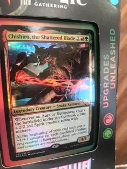 MtG TCG Kamigawa Neon Dynasty Upgrades Unleashed Commander Deck - Image 2