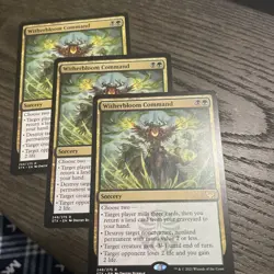 Witherbloom Command Strixhaven: School of Mages x3 Magic the gathering mtg - Image 1