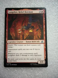 MTG Longshot, Rebel Bowman TLE 0120 U NM Regular Unplayed - Image 1