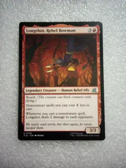 MTG Longshot, Rebel Bowman TLE 0120 U NM Regular Unplayed - Image 3