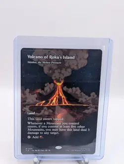Volcano of Roku's Island - Valakut, the Molten Pinnacle (Borderless) Avatar MTG - Image 1