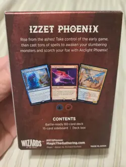 MTG Magic Izzet Phoenix Pioneer Challenger Deck 2022 New Factory Sealed - Image 2