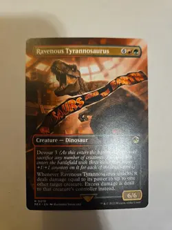 Ravenous Tyrannosaurus (Borderless) Universes Beyond: Jurassic World - Image 1