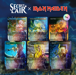 MTG Secret Lair Iron Maiden Album Art - Rainbow Foil - Ready to Ship - Image 1