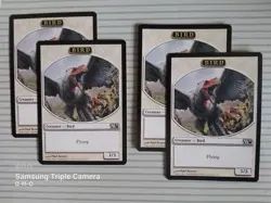 Magic: the Gathering - Core Set 2011 - Bird Token x 4 (White) - Image 1