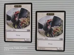 Magic: the Gathering - Core Set 2011 - Bird Token x 4 (White) - Image 2