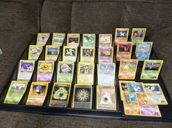 Vintage Wotc Pokemon Lot W/ 1st Edition DARK GYARADOS Charmander Rares $.01 Wow - Image 1