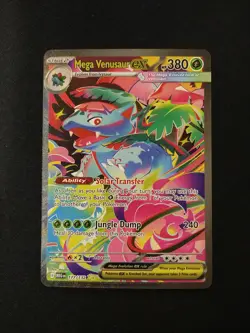 2025 Pokemon TCG Mega Venusaur ex 177/132 SIR Me01: Mega Evolution Holo LP - Image 1
