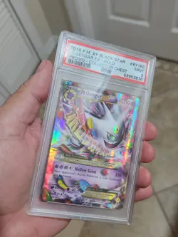M Mega Gengar EX XY166 Pokemon 2016 Black Star Promo Collector Chest PSA 9 - Image 3