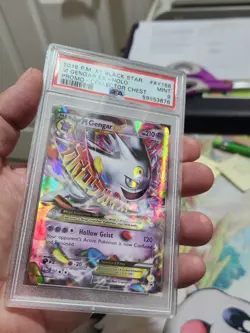 M Mega Gengar EX XY166 Pokemon 2016 Black Star Promo Collector Chest PSA 9 - Image 4