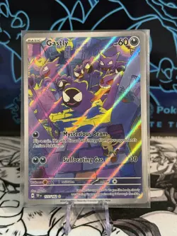 Pokemon TCG - Temporal Forces Gastly 177/162 - IR - Pack Fresh! - Image 1