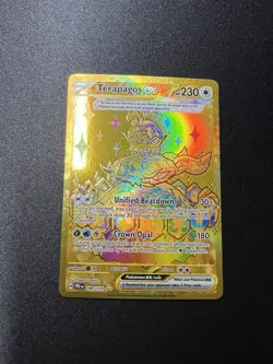 Pokemon - Terapagos ex - 180/131 Prismatic Evolutions - Hyper Rare - NM - Image 1