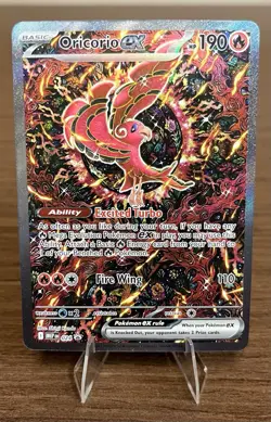 Pokemon TCG Oricorio EX 024 Black Star UPC Promo Phantasmal Flames NM/Mint - Image 1