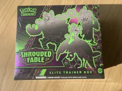 Pokemon TCG Scarlet Violet Shrouded Fable ETB Elite Trainer Box Factory Sealed - Image 1
