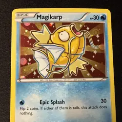 Pokemon TCG Shiny Magikarp XY143 Ultra Rare Holo Black Star Promo NM - Image 2