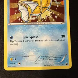 Pokemon TCG Shiny Magikarp XY143 Ultra Rare Holo Black Star Promo NM - Image 4