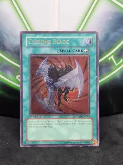 Yugioh Cyclone Blade POTD-EN043 Ultimate Rare 1st Edition MP - Image 1
