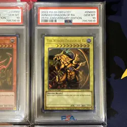 ??PSA 10 GEM MINT 2023 YU-GI-Oh! LEGENDARY Collection 25th Anni SEQUENTIAL SET - Image 4