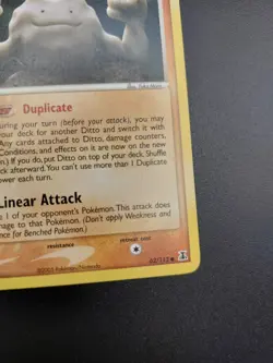 Pokemon Card Ditto Geodude 62/113 common EX Delta Species LP - Image 5