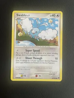 Swablu 86/106 Great Encounters Pokemon Card Non Holo NM+ - Image 1