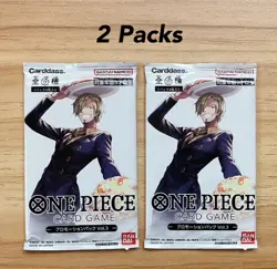 One Piece Card Game Promotion Pack Vol.3 Japanese Version 2 Packs Set - Image 1