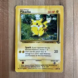 Pikachu - 60/64 - Jungle Set 1999 TCG - Pokemon Card DMG - Image 1