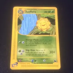 Pokemon Card - Sunflora Skyridge 105/144 Common Nm - Image 1