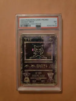 Pokemon the Movie 2000 Ancient Mew Holo Promo Card PSA 5 - Image 1