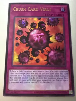 Crush Card Virus (Version 1) LCKC-EN046 Legendary Collection Kaiba Unlimited - Image 1