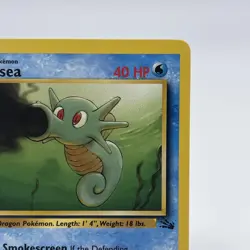 1st Edition Horsea - NM/LP - Vintage WotC 49/62 Fossil Set Pokemon Card - Image 3