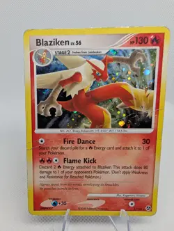 *Crease* Blaziken - 1/106 - Pokemon Great Encounters Holo Card HP DMG - Image 1