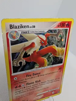 *Crease* Blaziken - 1/106 - Pokemon Great Encounters Holo Card HP DMG - Image 2