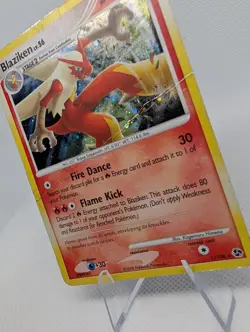 *Crease* Blaziken - 1/106 - Pokemon Great Encounters Holo Card HP DMG - Image 3