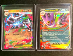 ??2-Card Lot: Mega Charizard EX & Mega Gengar EX Phantasmal Flames NM - Image 1